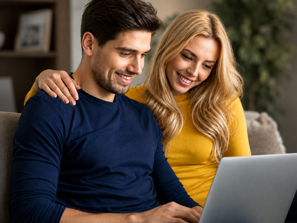 Orange County Homeowner Receiving A Free Home Evaluation From Ivan Larco Real Estate